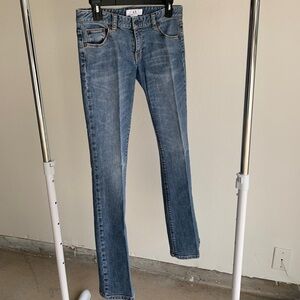 Armani Exchange Blue Straight Leg Jeans